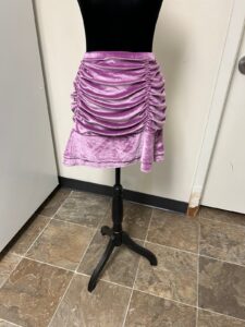 Light Purple Mini Skirt